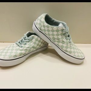 Girls checkered Vans